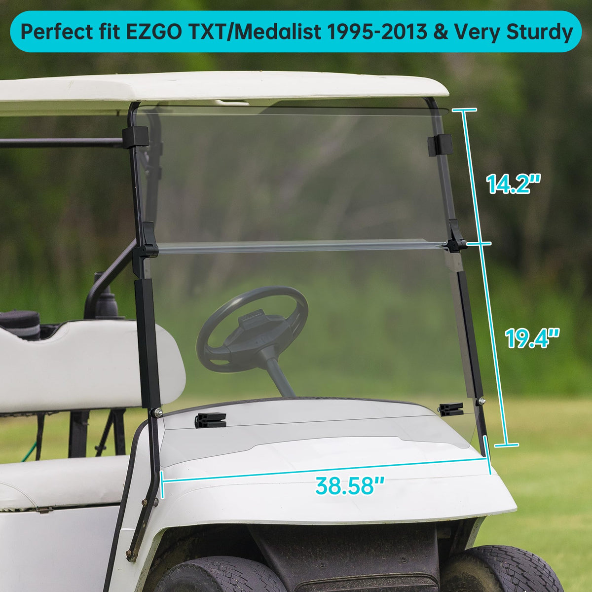 10L0L High-transparency Windshield maintains a bright field of view