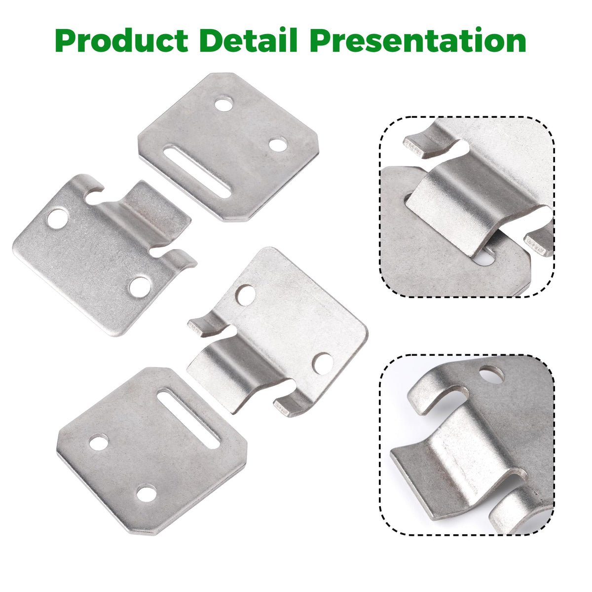 10L0L hinge heads, nuts, and screws kit for DS seat hinge assembly