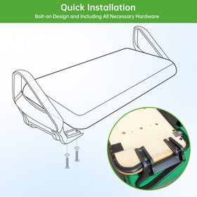 10L0L hip restraint ABS material close-up highlights waterproof, durable finish