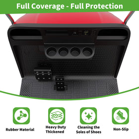 10L0L honeycomb anti-slip pattern enhances grip on all surfaces.