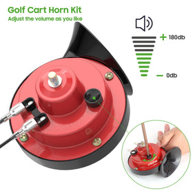 10L0L horn button and hand steering mount demonstrating quick control