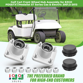 10L0L EZGO hub bearing-seal-dust cap detail for durable fit.