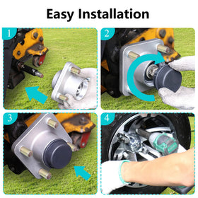 10L0L dust cover included protects hub from dust and moisture