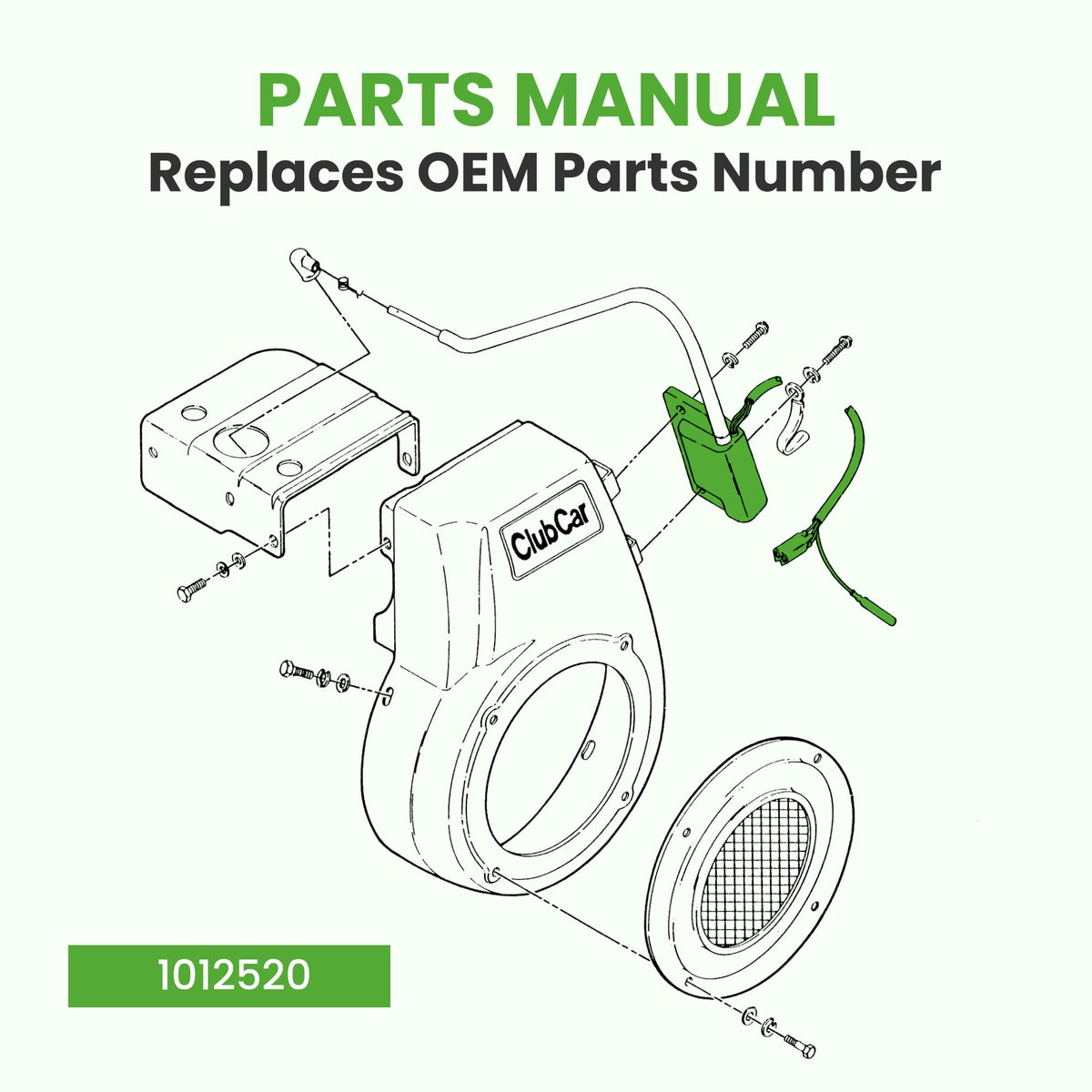 Packaging of the 10L0L replacement ignition coil and components