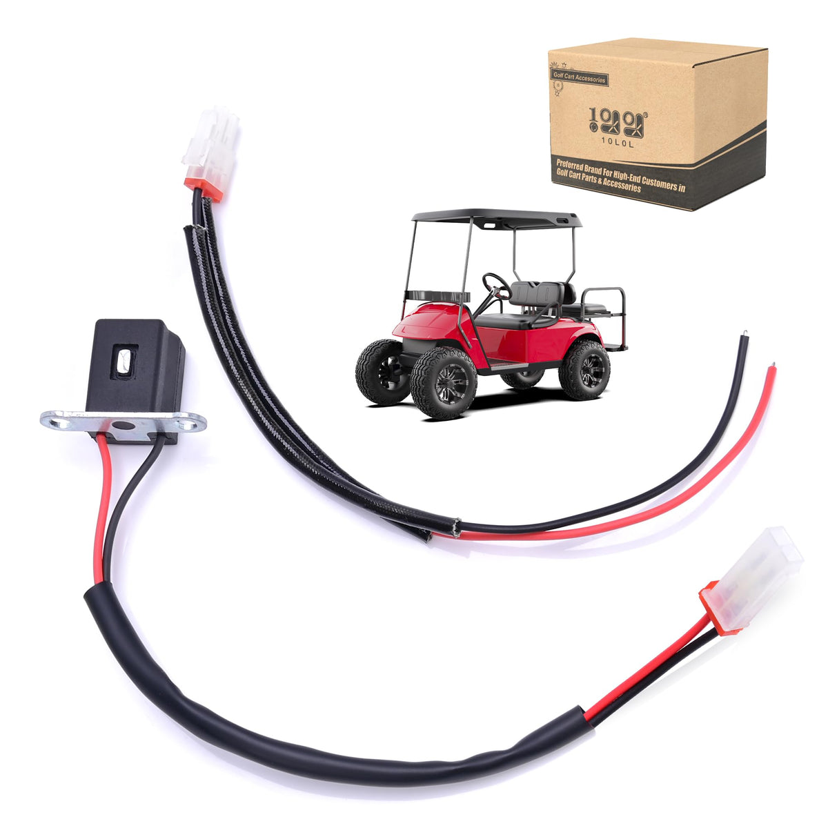10L0L ignition coil pulsar for EZGO 1991–2003 delivers reliable spark for starts.