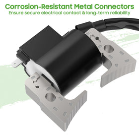 Close-up of 10L0L ignition coil terminal – precise connector fit