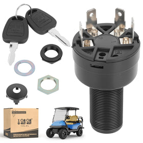 10L0L ignition key switch for Club Car Precedent with secure start option