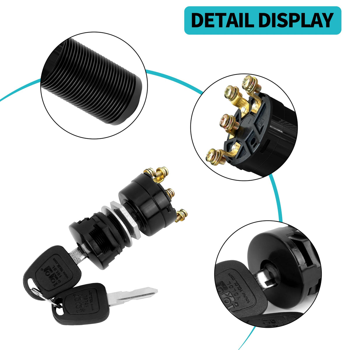 OEM replacement compatibility: 101826301 and 1012505 with 10L0L switch.