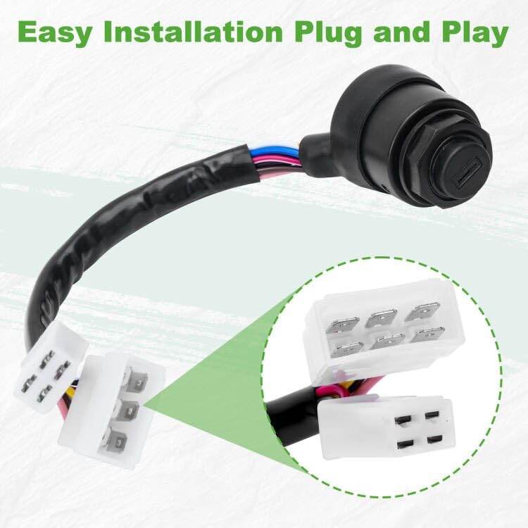 10L0L OEM-quality ignition switch for Yamaha G1, robust performance