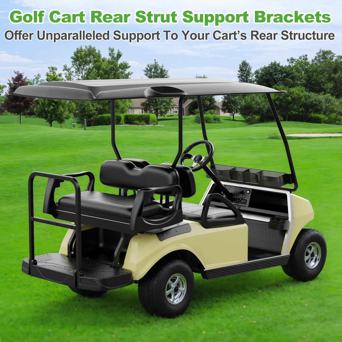 Brackets boost stability when crossing uneven terrain or carrying heavier loads