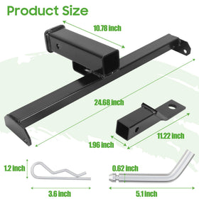 10L0L hardware pack included with hitch and mounting components