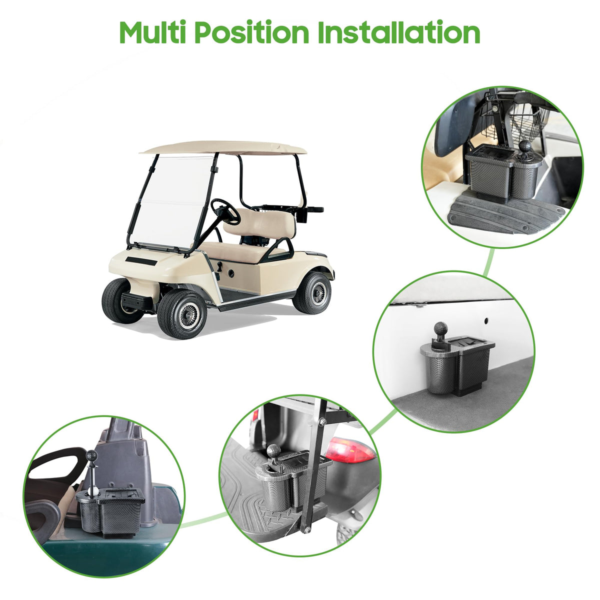 10L0L included screws, nuts, and brackets for simple installation