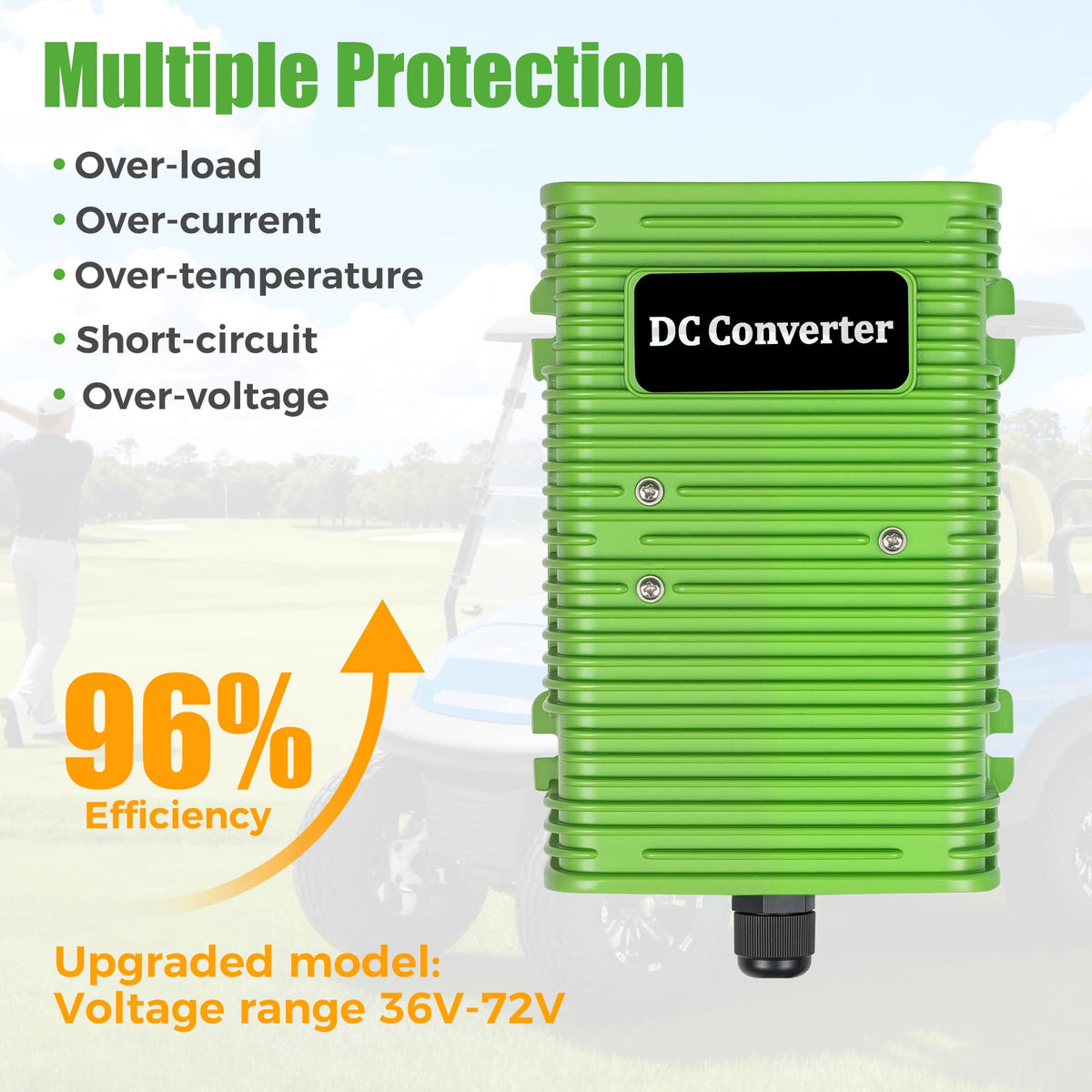 10L0L input cables 36V-72V ensure versatile battery compatibility