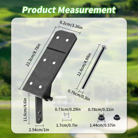 Included install fittings support straightforward upgrade process