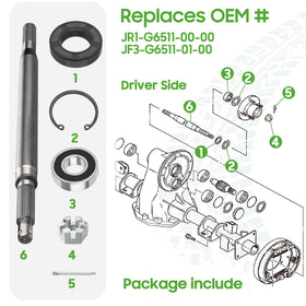 Hand-rotation setup to verify hub and shaft alignment during installation.