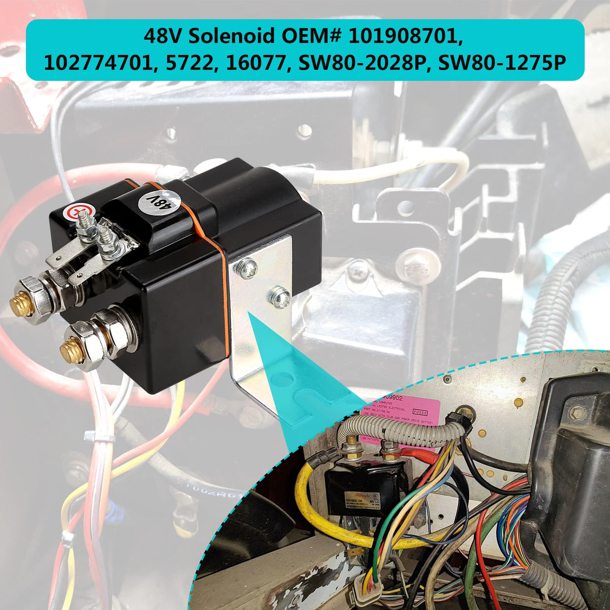 10L0L installation-ready for Club Car DS and Precedent models
