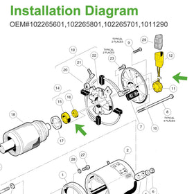 Installation guide kit showing easy module swaps.
