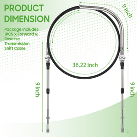 10L0L installation guide visual for swapping the shift cable