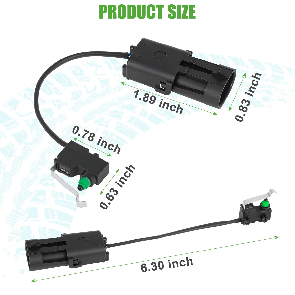 Installation guide visuals for EZGO DCS reverse switch by 10L0L