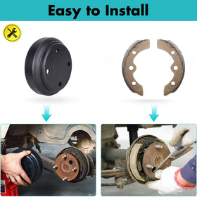 10L0L installation manual, easy DIY brake repair guidance.