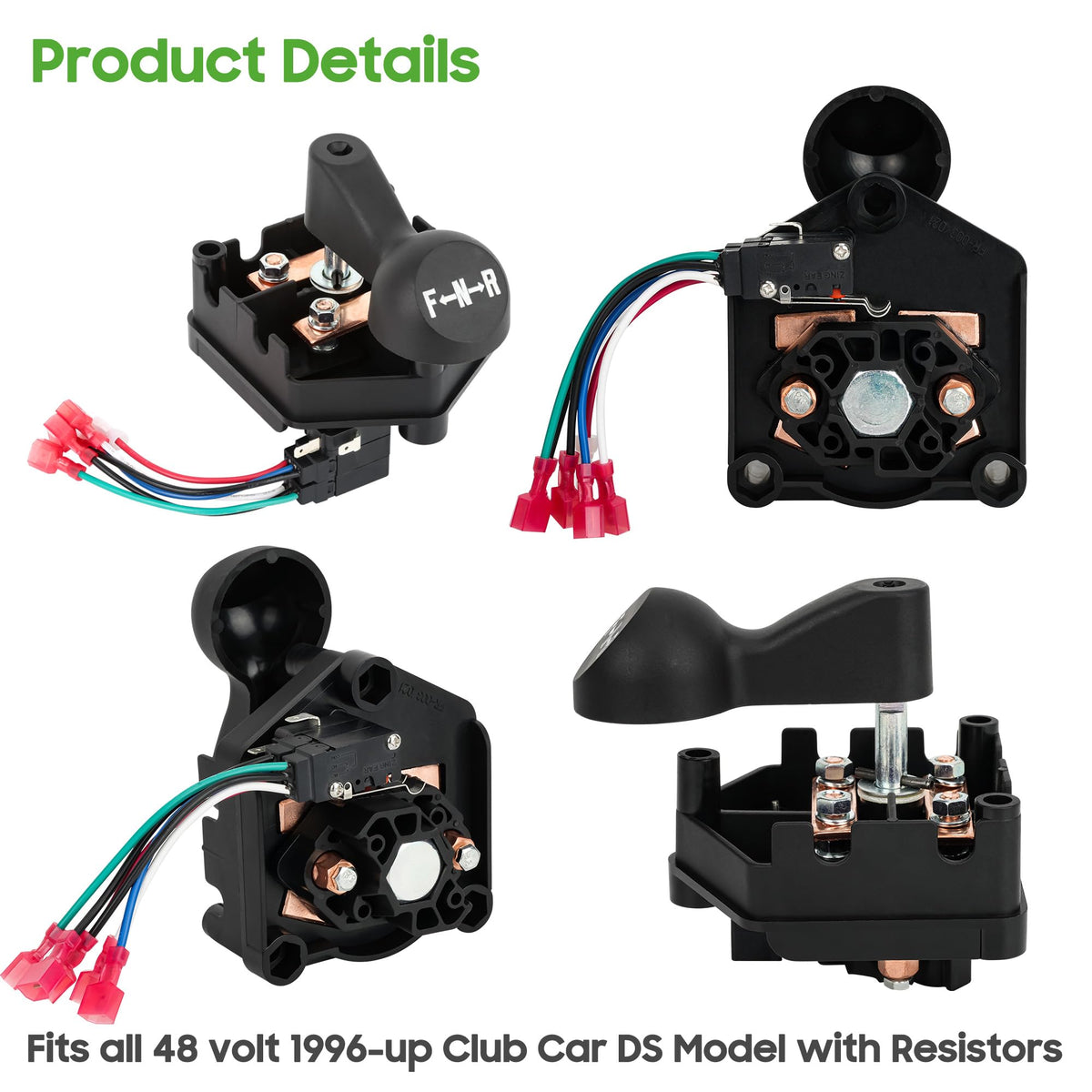 Installation-ready 10L0L golf cart switch for quick replacement.