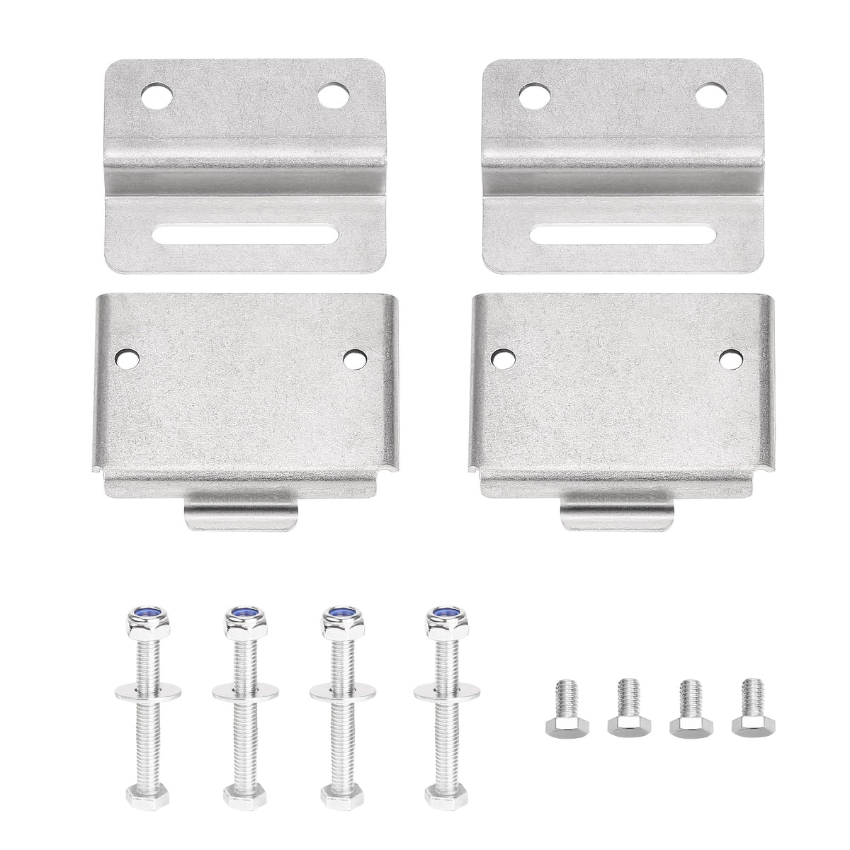 10L0L installation-ready hinge set for Yamaha carts.