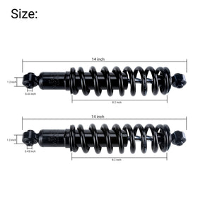 10L0L installation ready shocks for Yamaha G29 Drive enable quick mounting