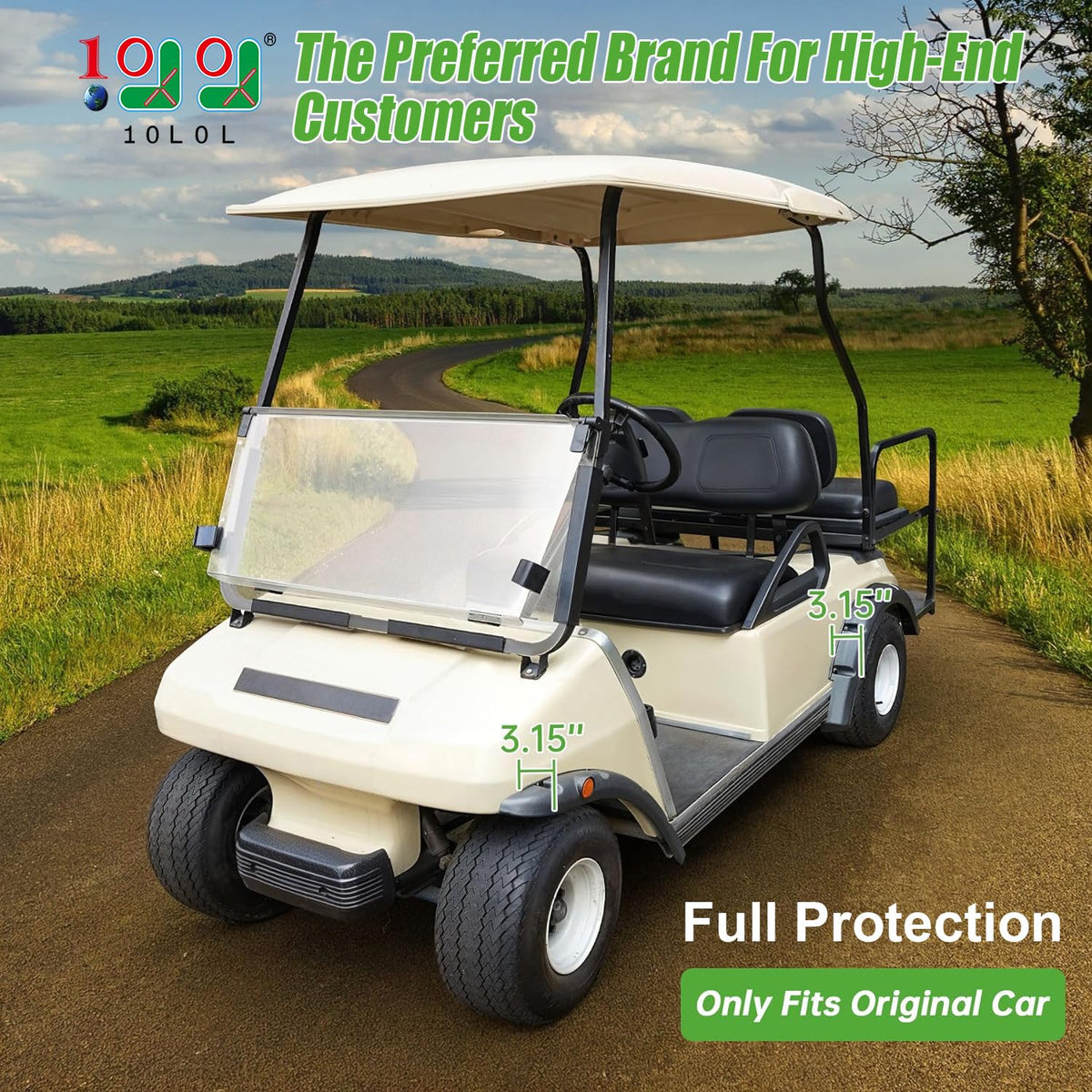 10L0L installation steps outline drilling guidance for proper fender fit.