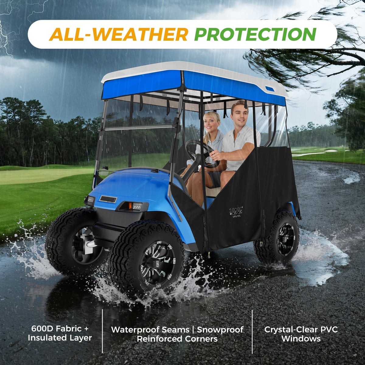 10L0L insulated 600D fabric blocks wind and cold for winter rounds