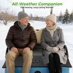 10L0L insulated seat cover helps retain warmth on chilly mornings
