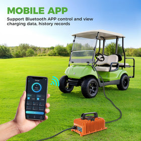 IP67 waterproof exterior of the 10L0L charger for all-weather charging