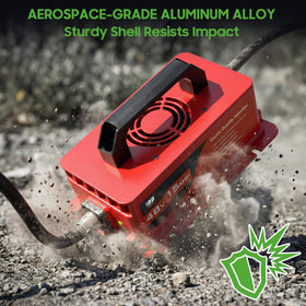 10L0L IP67 rugged enclosure protects internal components outdoors.