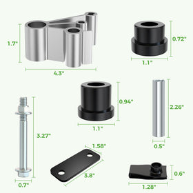 10L0L J-clips and hardware enable secure assembly during maintenance
