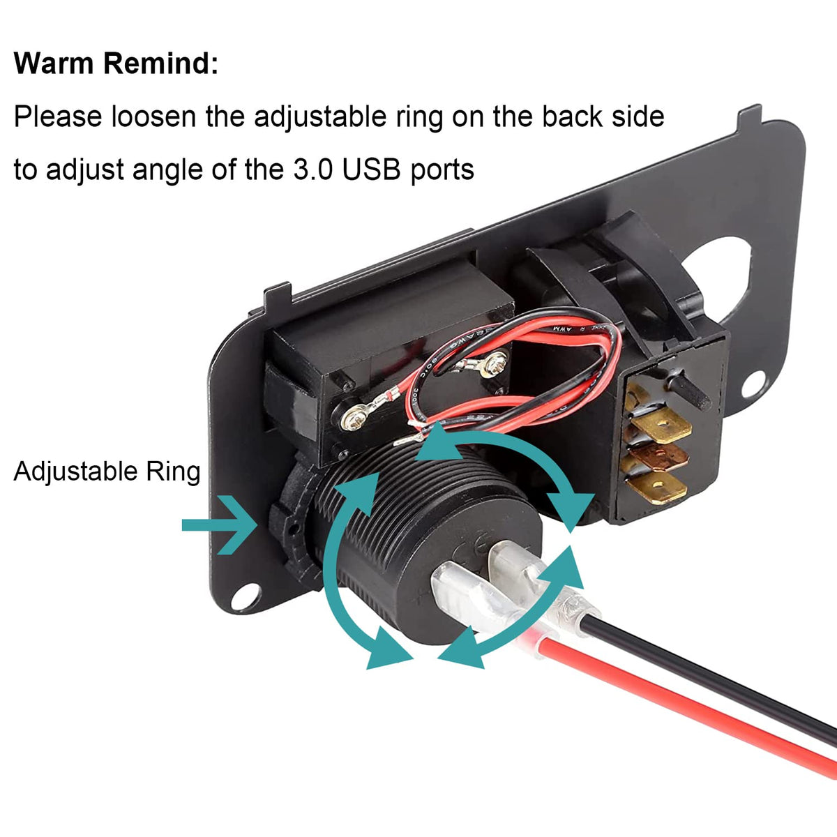 Key switch hole compatible with OEM EZGO 73030G01 series