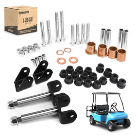 10L0L kingpin assembly for Club Car DS enhances front-end stability and steering feel