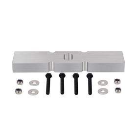 10L0L kit installed between front spring and mounting plate