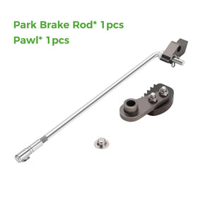 10L0L Assembly shown in cart for improved parking stability