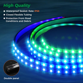 10L0L led strip 30-5-inches for roof or trunk decor.