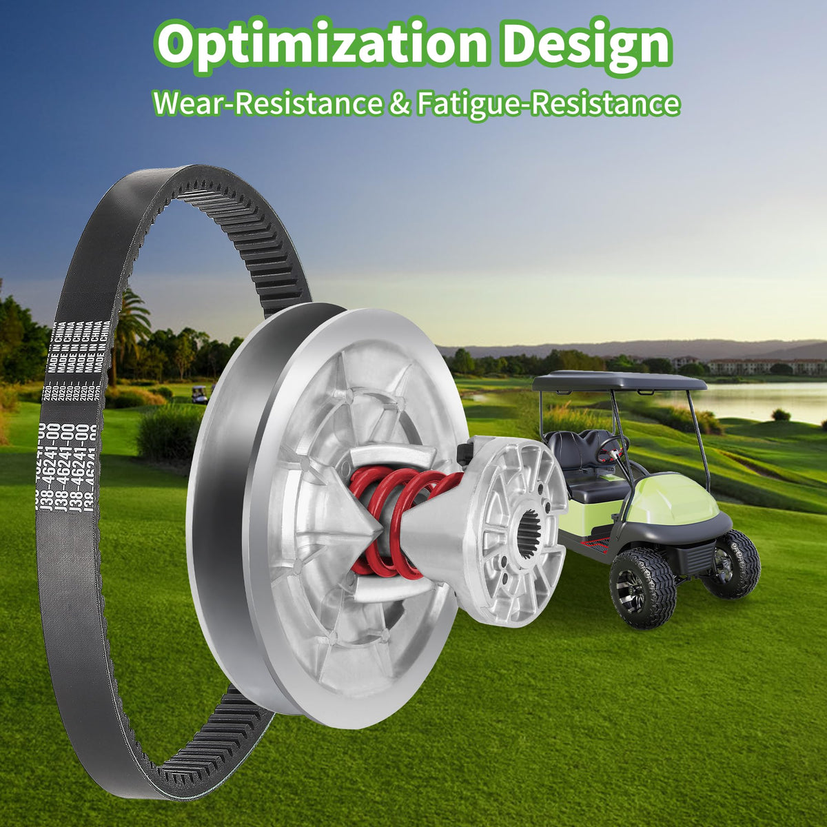 10L0L lightweight clutch components reduce weight for better efficiency.