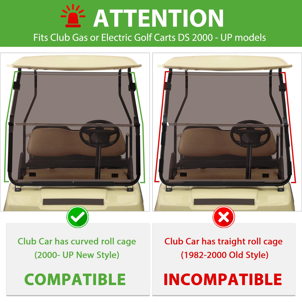 10L0L lightweight windshield that's easy to handle and clean