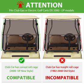 10L0L lightweight windshield that's easy to handle and clean