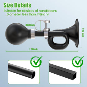 10L0L loud clear safety horn signals on paths and courses