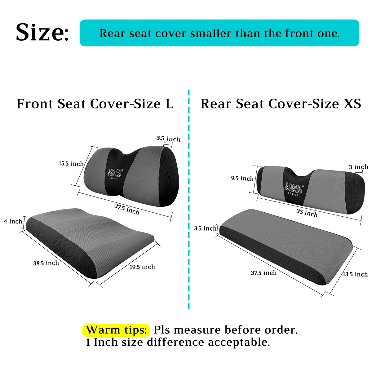 10L0L machine washable seat cover for easy cleaning after trips