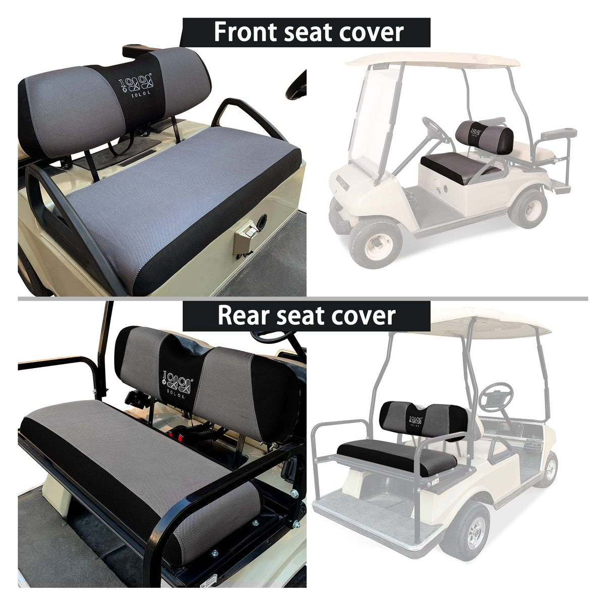 10L0L machine washable polyester seat cover for easy cleaning