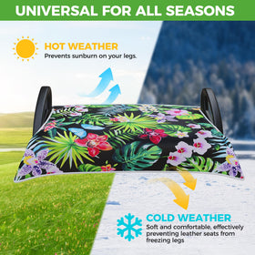 10L0L machine washable seat cover cleans easily for fresh looks.
