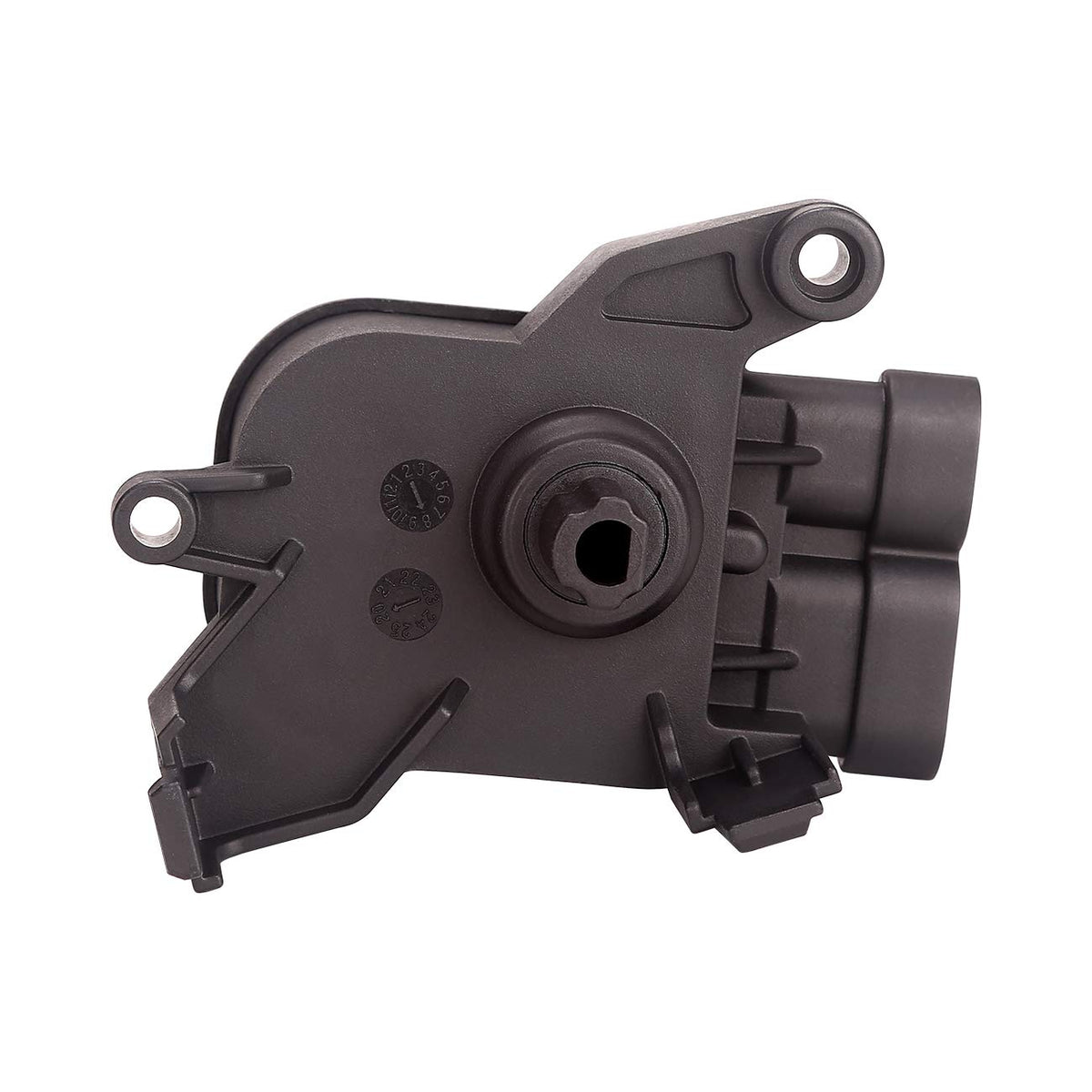 MCOR 4 throttle potentiometer mounted in golf cart dash for Club Car