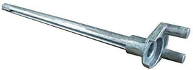 Close-up of durable drive bar on Club Car DS reduces vibration.