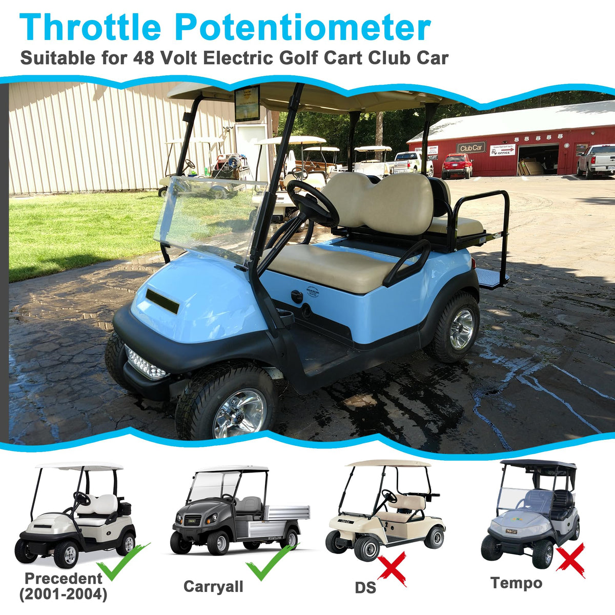 10L0L MCOR4 kit for Carryall compatibility, enabling smoother operation on 48V freight carts.