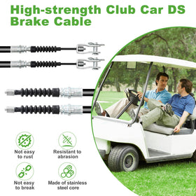 10L0L metal brake cable core designed to resist corrosion over time.