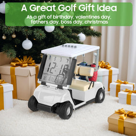 10L0L mini golf cart alarm clock gift idea, perfect for birthdays and holidays.